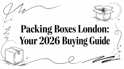 Packing Boxes London: Your 2026 Buying Guide
