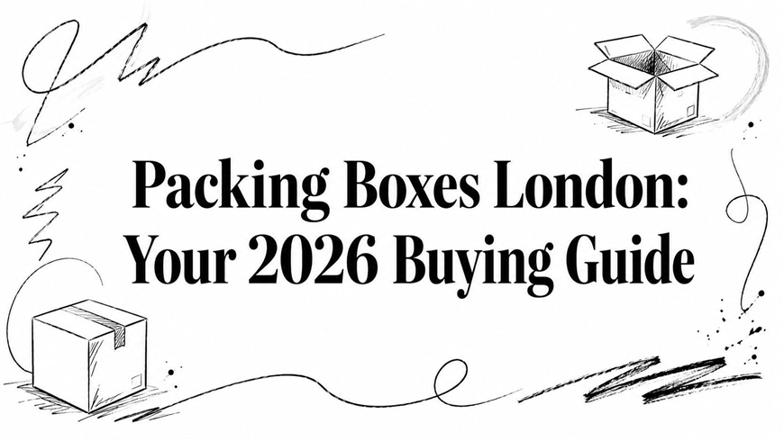Packing Boxes London: Your 2026 Buying Guide