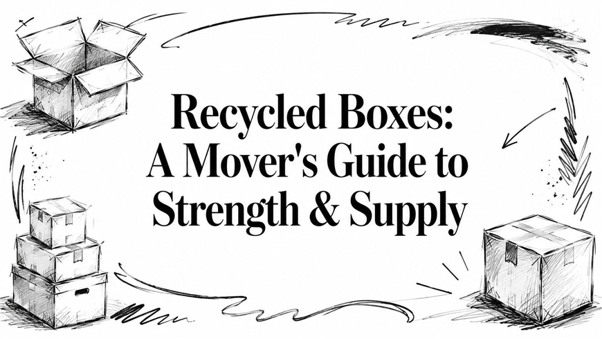 Recycled Boxes: A Mover's Guide to Strength & Supply