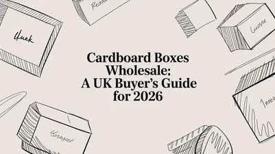 Cardboard Boxes Wholesale: A UK Buyer's Guide for 2026