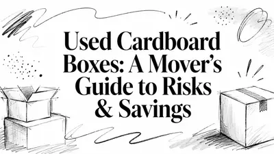 Used Cardboard Boxes: A Mover's Guide to Risks & Savings