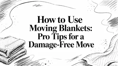 How to Use Moving Blankets: Pro Tips for a Damage-Free Move