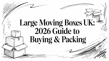 Large Moving Boxes UK: 2026 Guide to Buying & Packing