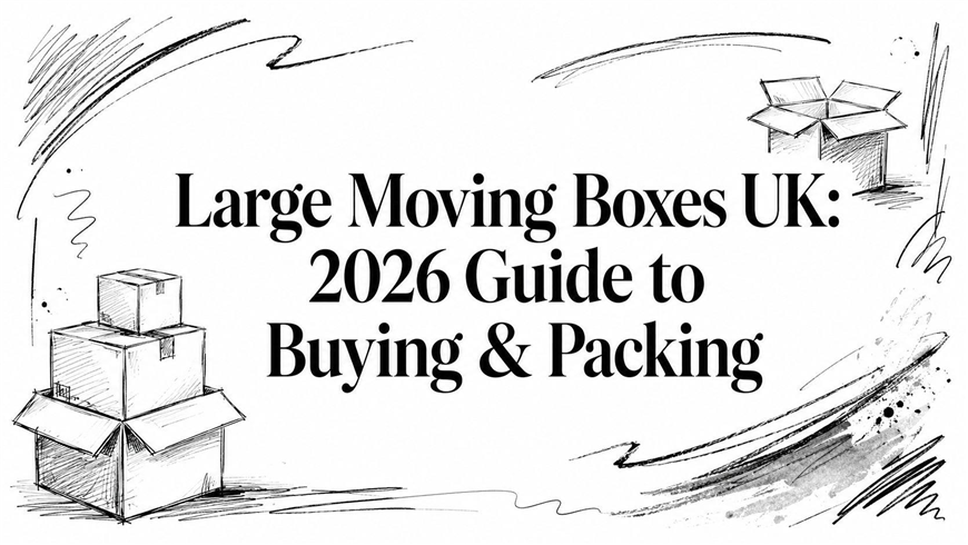 Large Moving Boxes UK: 2026 Guide to Buying & Packing