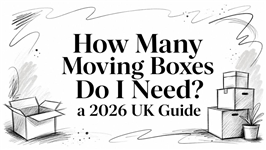 How Many Moving Boxes Do I Need? a 2026 UK Guide