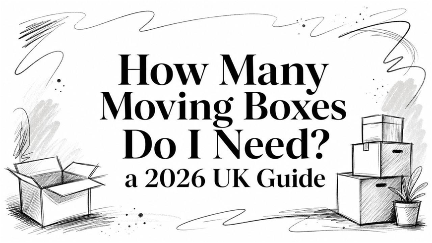 How Many Moving Boxes Do I Need? a 2026 UK Guide