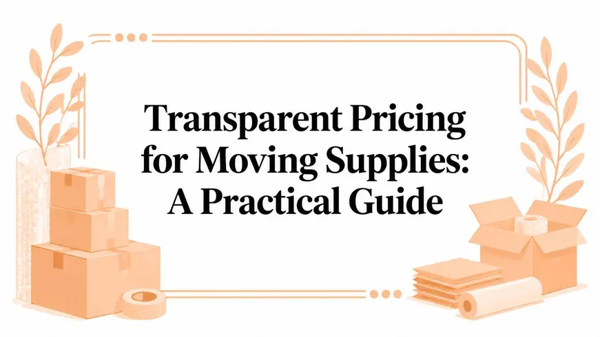 Transparent Pricing for Moving Supplies: A Practical Guide
