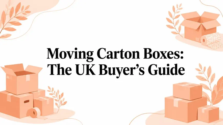 Moving Carton Boxes: The UK Buyer's Guide