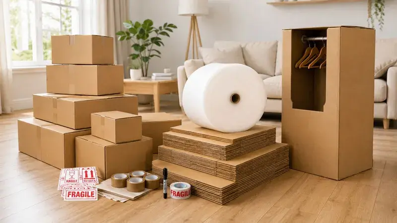Large House Removal Pack – Full Moving Boxes & Packing Kit