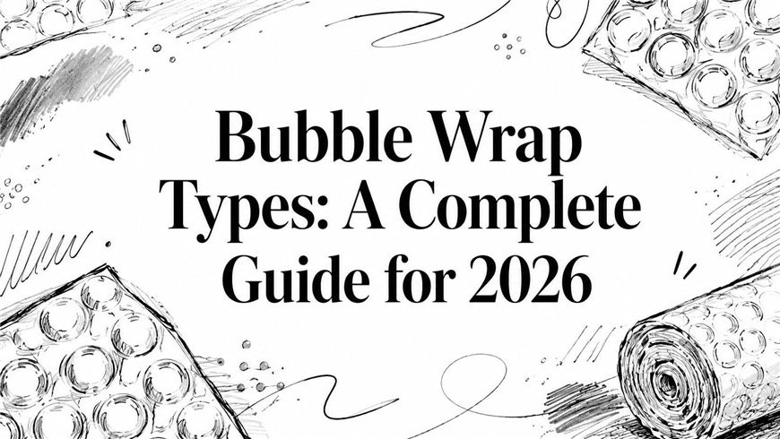 Bubble Wrap Types: A Complete Guide for 2026
