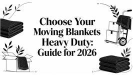 Choose Your Moving Blankets Heavy Duty: Guide for 2026