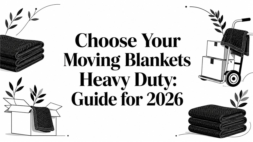 Choose Your Moving Blankets Heavy Duty: Guide for 2026
