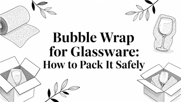 Bubble Wrap for Glassware: How to Pack It Safely