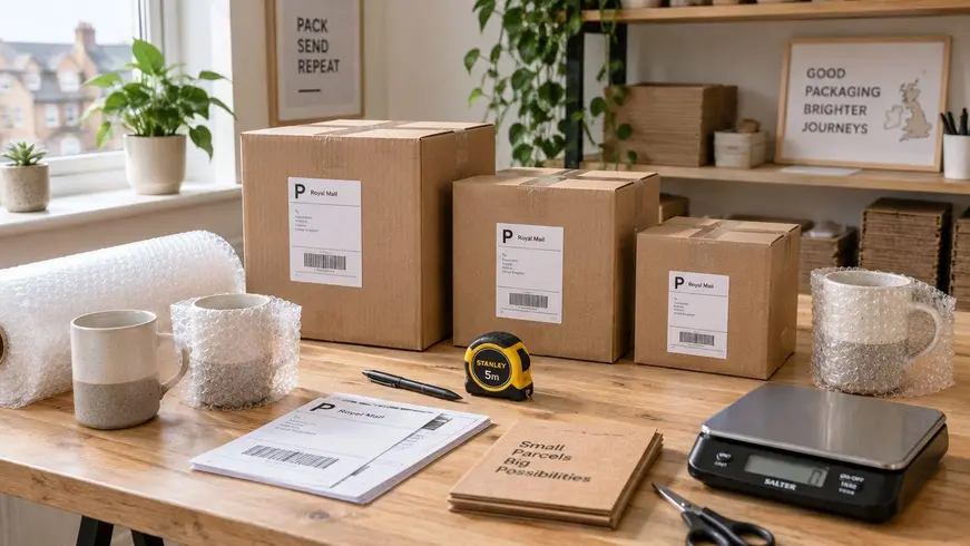 Postage and Packaging Guide for UK Parcels
