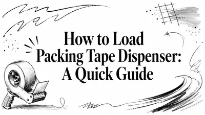 How to Load Packing Tape Dispenser: A Quick Guide