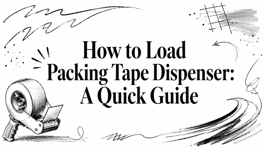 How to Load Packing Tape Dispenser: A Quick Guide