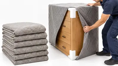 Quilted Blankets for Moving and Storage
