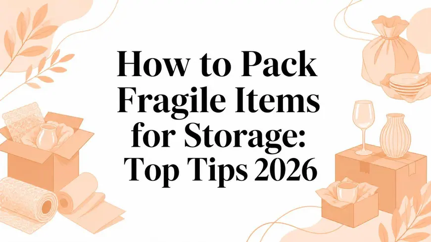 How to Pack Fragile Items for Storage: Top Tips 2026