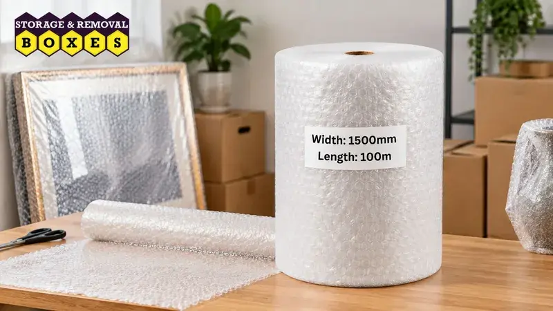 1500mm Wide Standard Bubble Wrap Roll – Large Rolls for Heavy Duty Protection