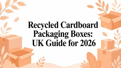 Recycled Cardboard Packaging Boxes: UK Guide for 2026