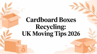 Cardboard Boxes Recycling: UK Moving Tips 2026