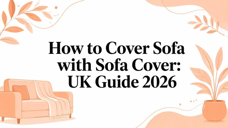 How to Cover Sofa with Sofa Cover: UK Guide 2026