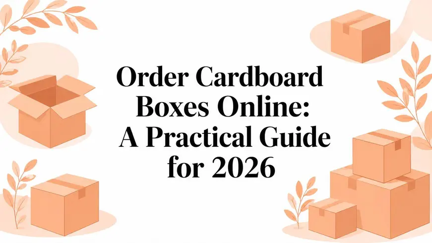 Order Cardboard Boxes Online: A Practical Guide for 2026