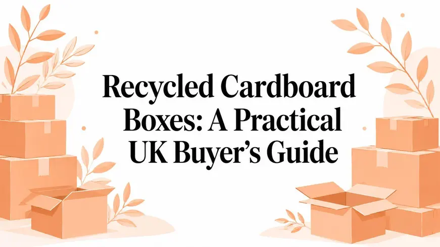 Recycled Cardboard Boxes: A Practical UK Buyer's Guide
